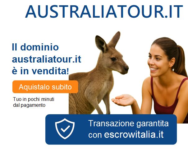 australiatour.it - Dominio turistico per tour e viaggi in Australia
